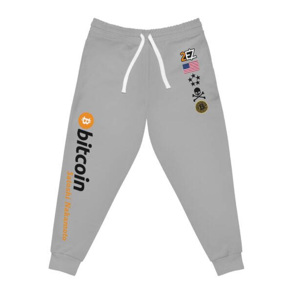 Bitcoin Athletic Joggers for Crypto Enthusiasts - Comfortable Activewear