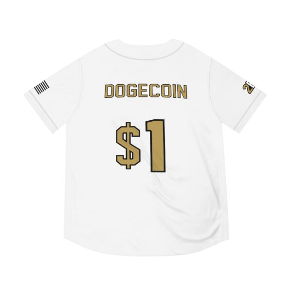 Dogecoin to a Fuckin Dolla - White Jersey - Image 6