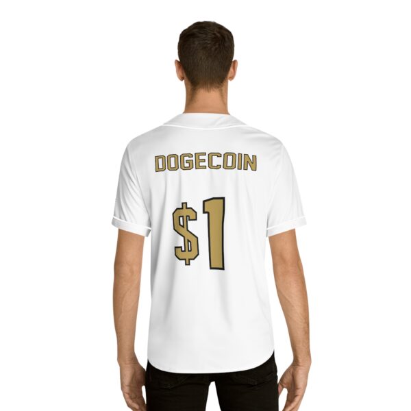 Dogecoin to a Fuckin Dolla - White Jersey - Image 8