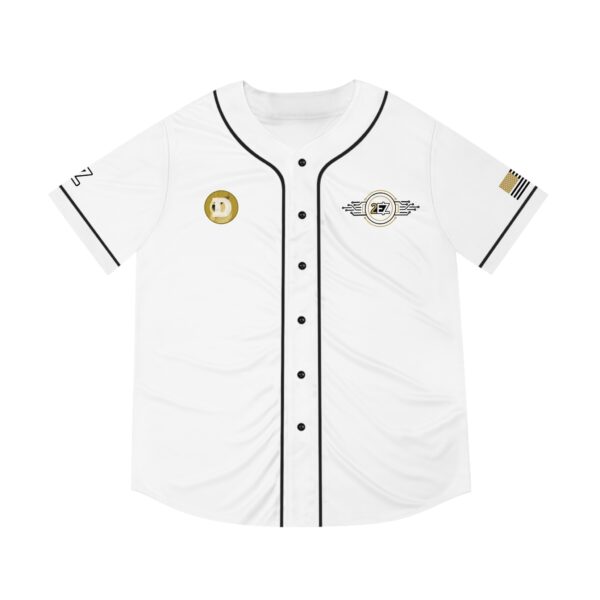 Dogecoin to a Fuckin Dolla - White Jersey - Image 2